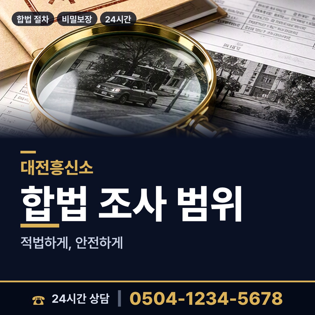 대전 용두동 혼인파탄증거 상담 안내